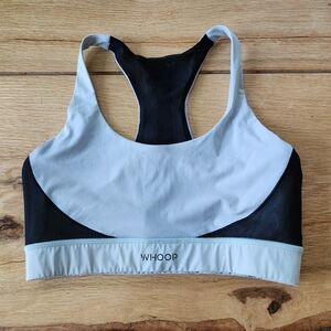 WHOOP 4.0 Any Wear Sports Bra Size Small‎ Gray Black Racerback Workout Gym